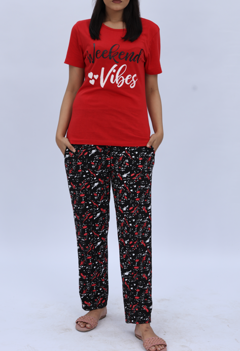 Weekend Vibes Women pajama sets