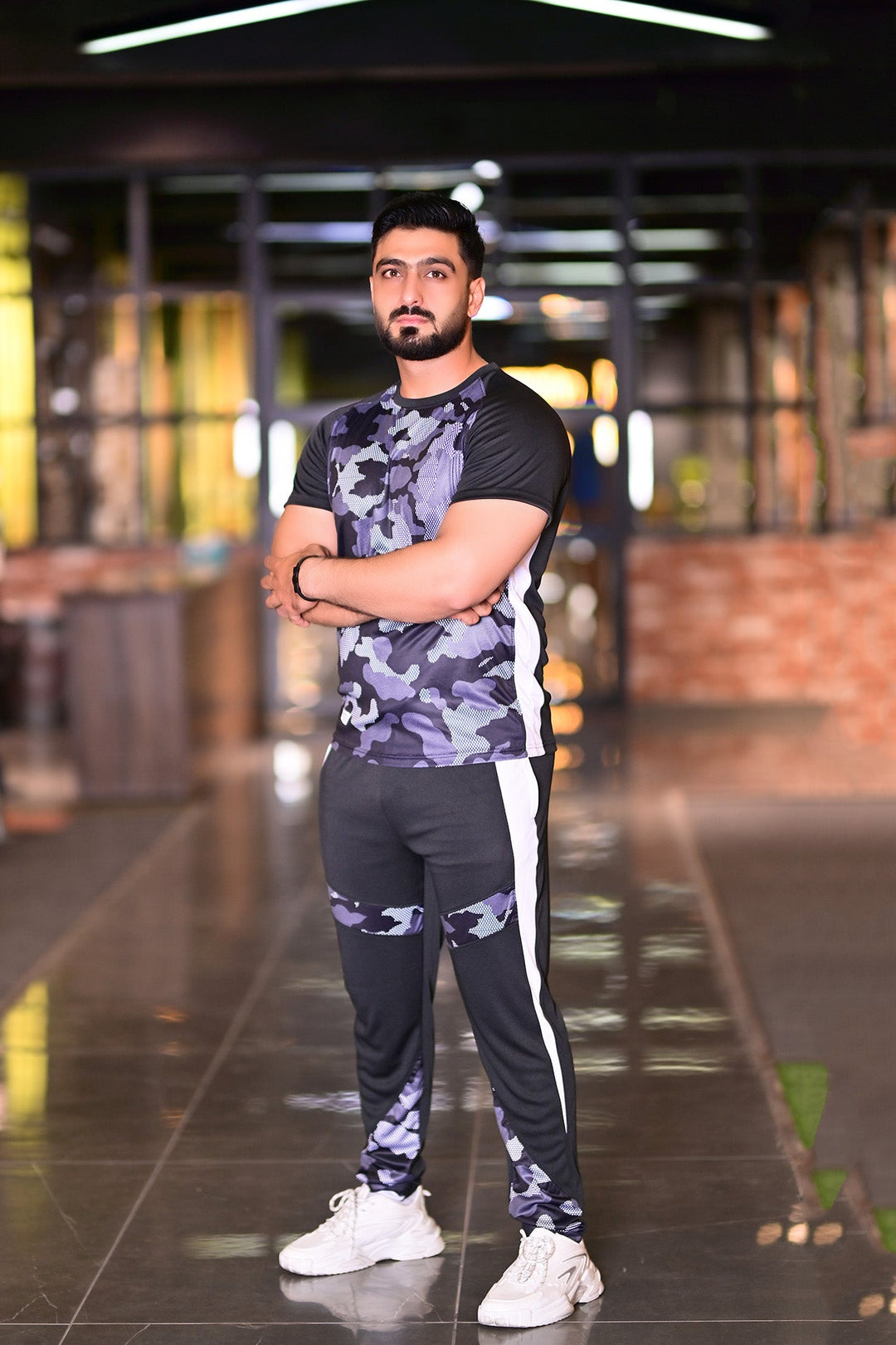 Camo Gym Active Tracksuit