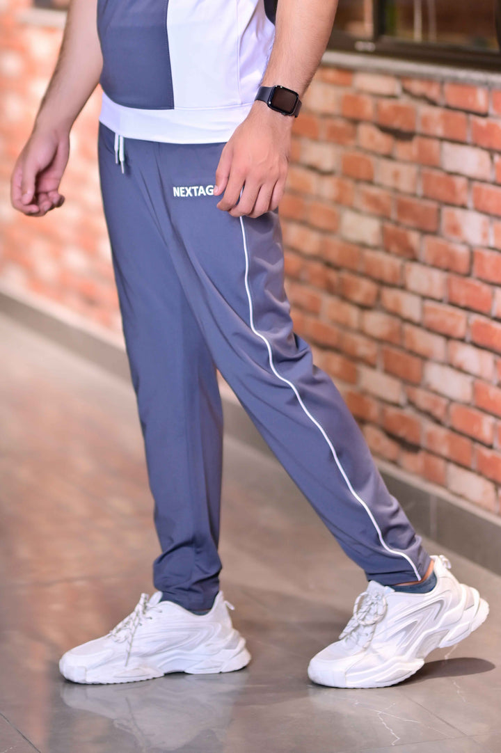 Charcoal White Superflex Hydro Series Trouser