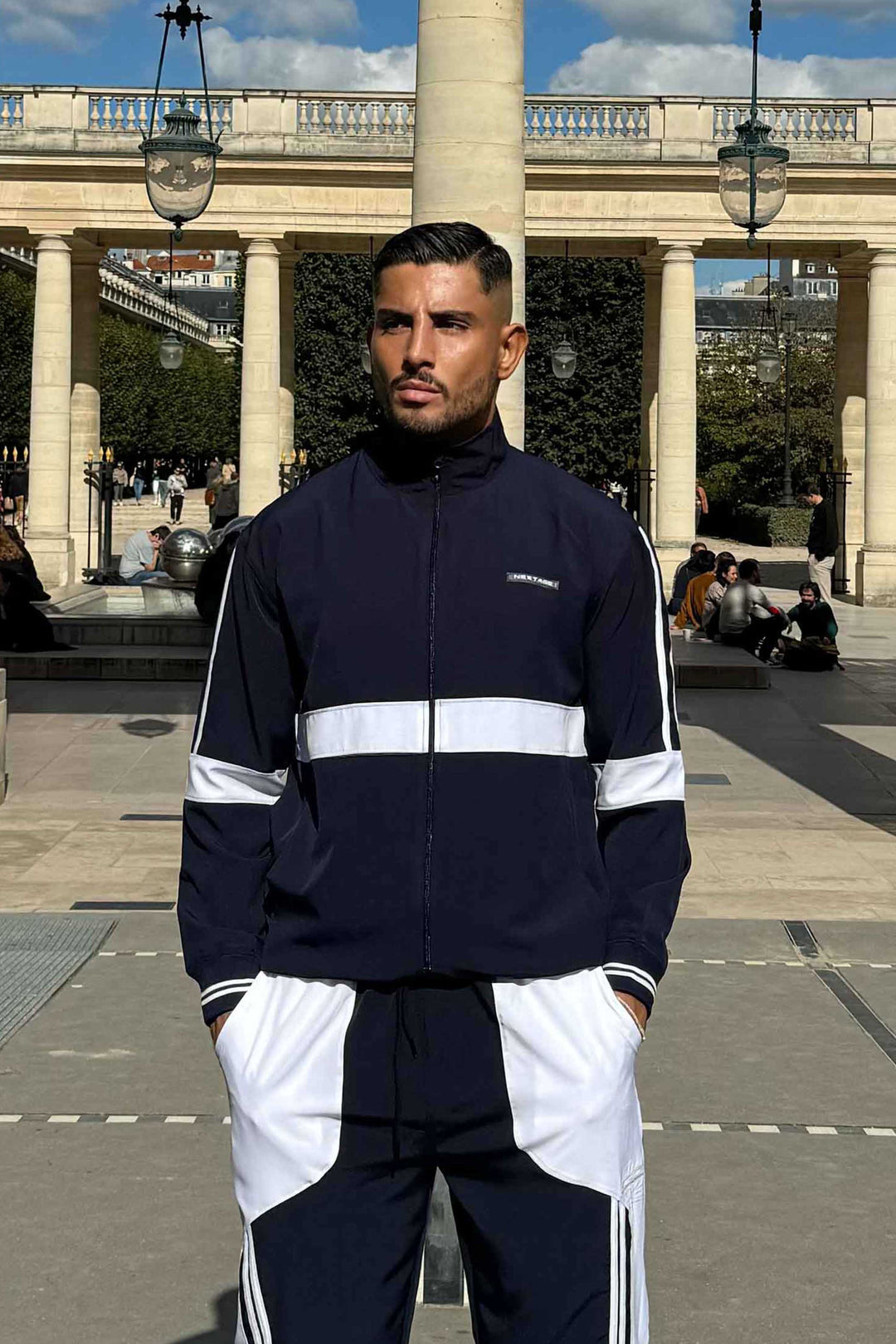 Nextage Navy Micro Training Tracksuit