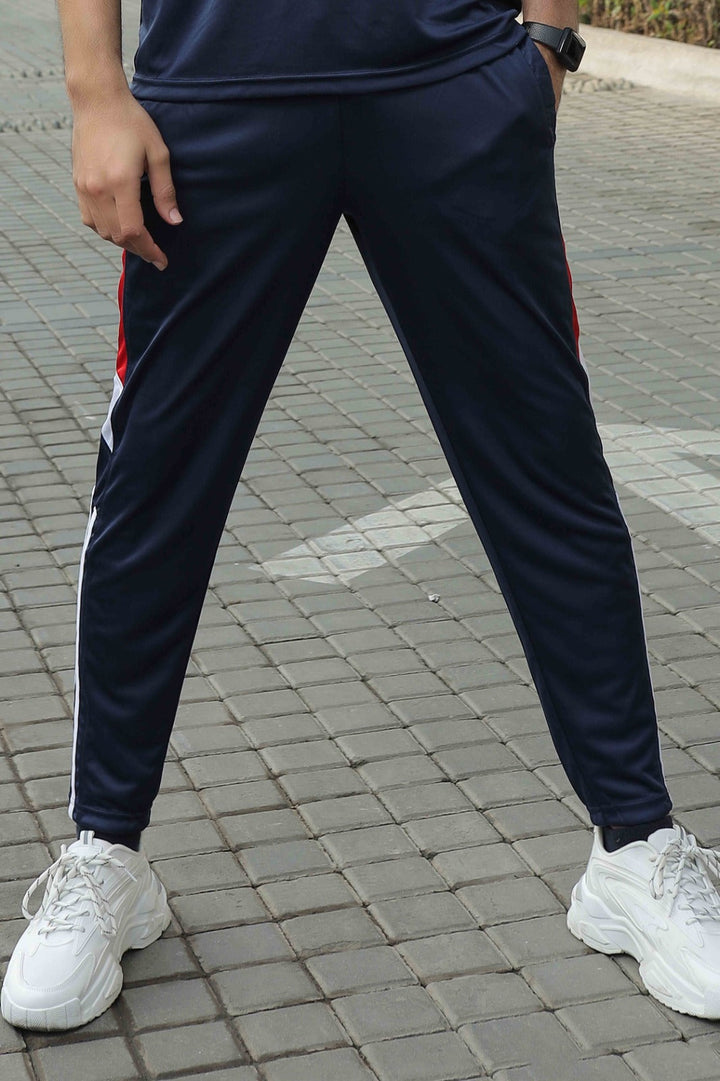 Navy Intentive Polo Dri-Fit Trouser