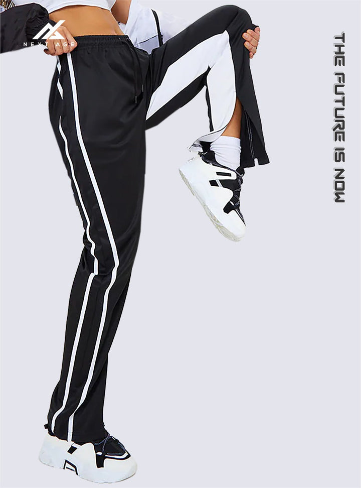 BLACK STRIPE TROUSER