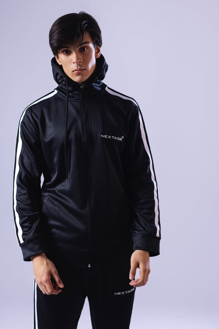 Black Hoodie Ultimate Winter Tracksuit