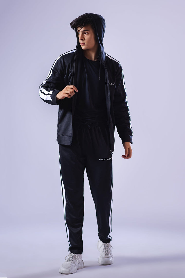 Black Hoodie Ultimate Winter Tracksuit