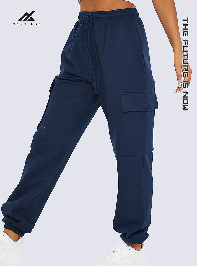 NAVY CARGO JOGGERS PANTS