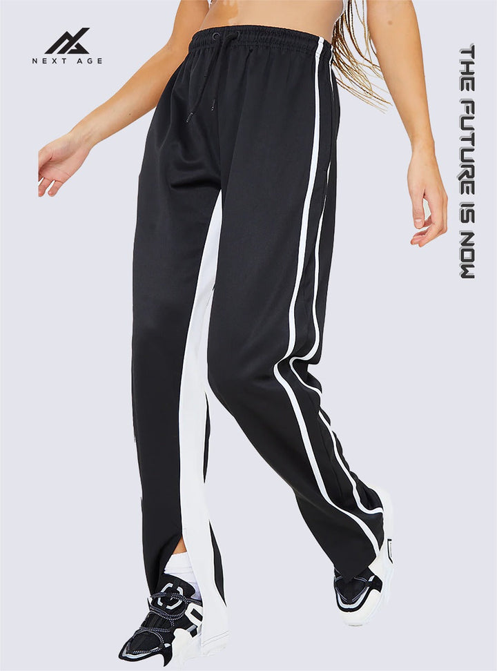 BLACK STRIPE TROUSER