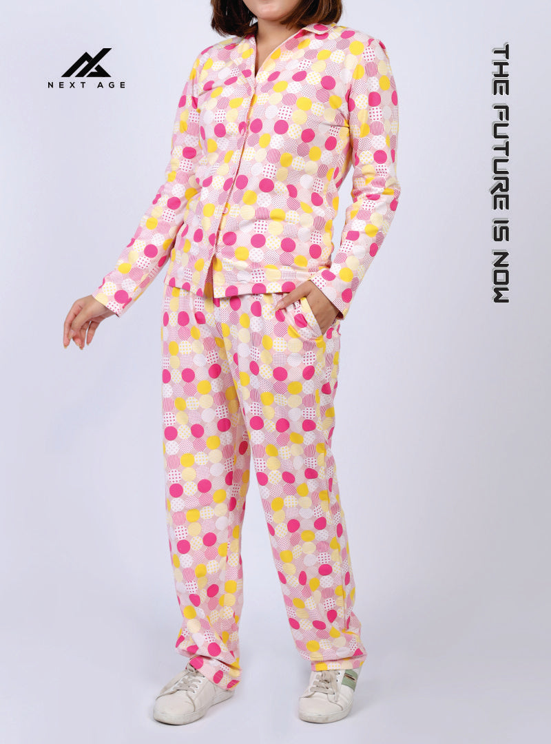 Circle Abstract loungewear set